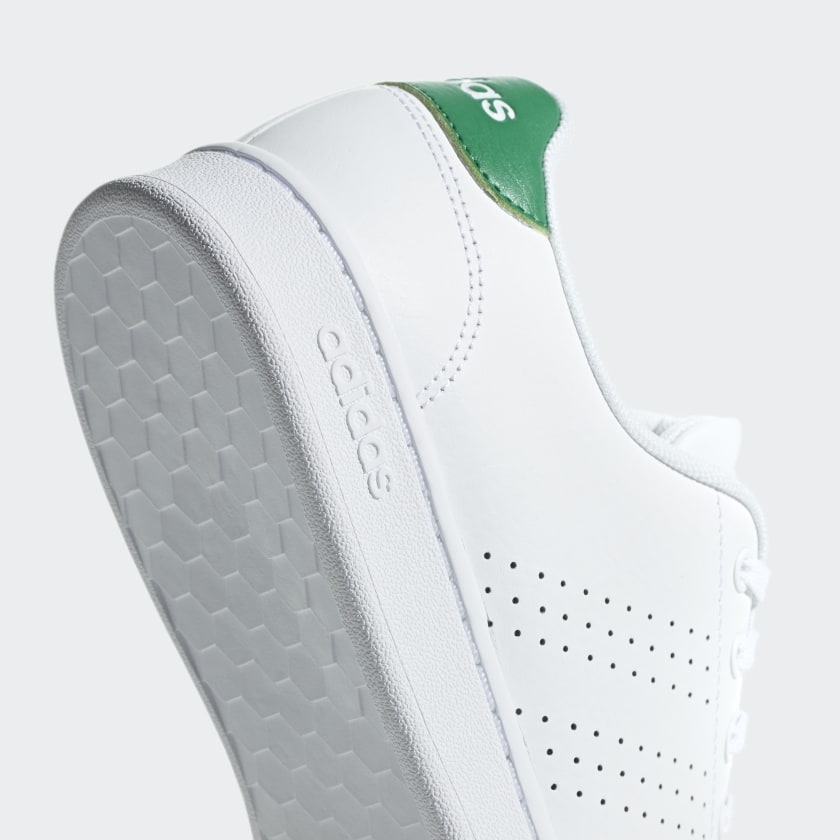 Giày Adidas Nam Nữ Chính Hãng - ADVANTAGE - White/Green | JapanSport - F36424