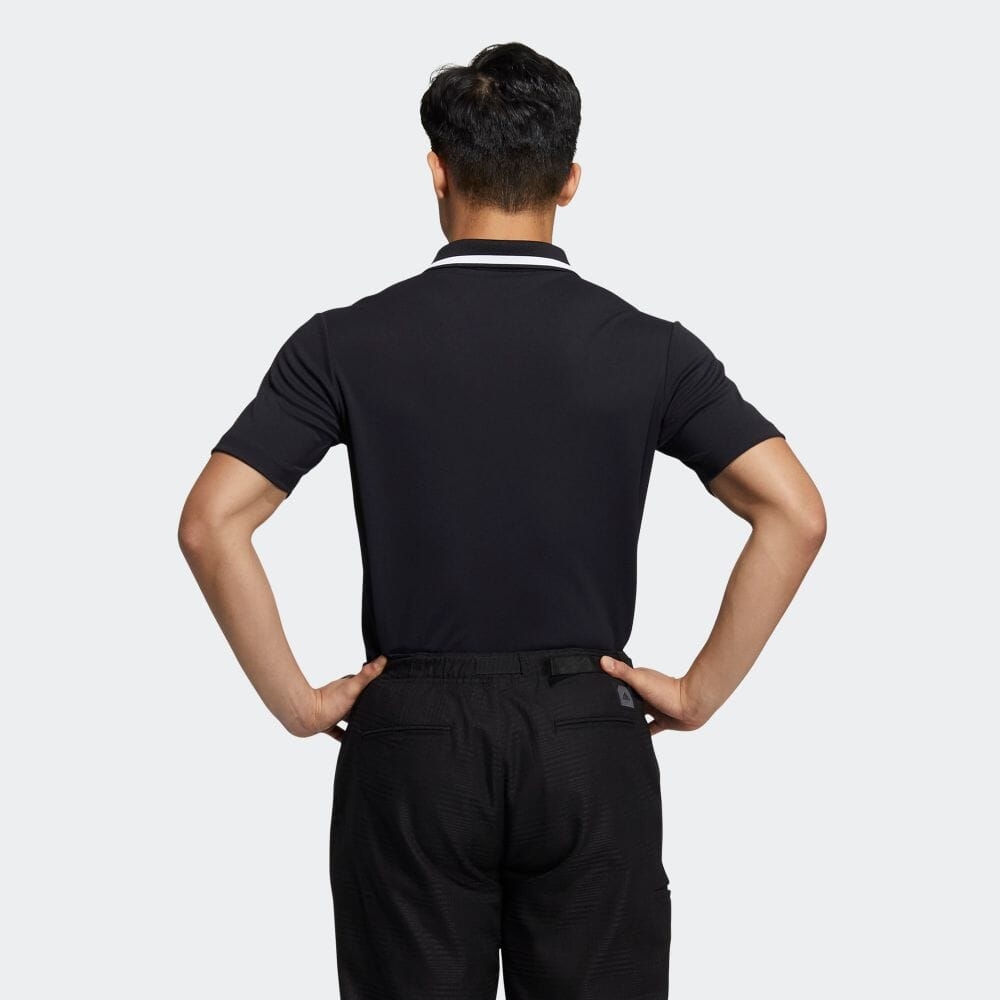 Áo Polo Adidas Chính Hãng - AEROREDAY BOS Logo Short-sleeved - Đen | JapanSport HI5600