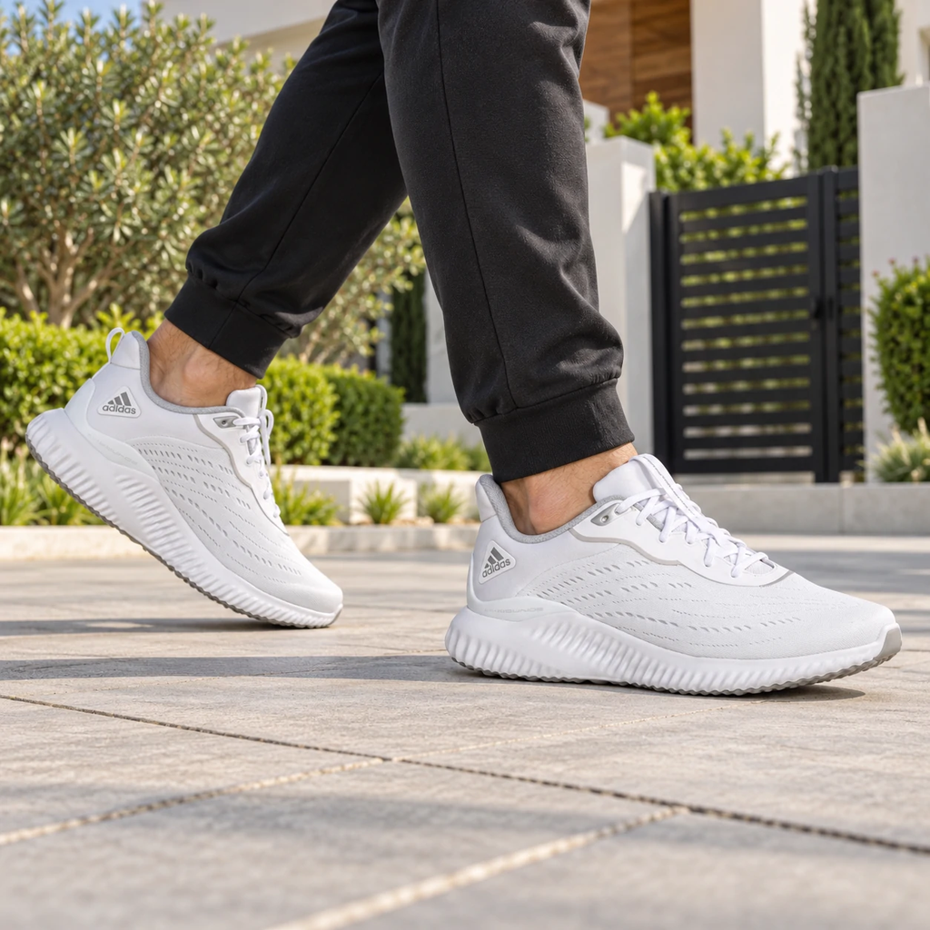Giày Adidas Chính hãng - Alphabounce Flow Nam - Trắng | JapanSport HR0606 JY6194