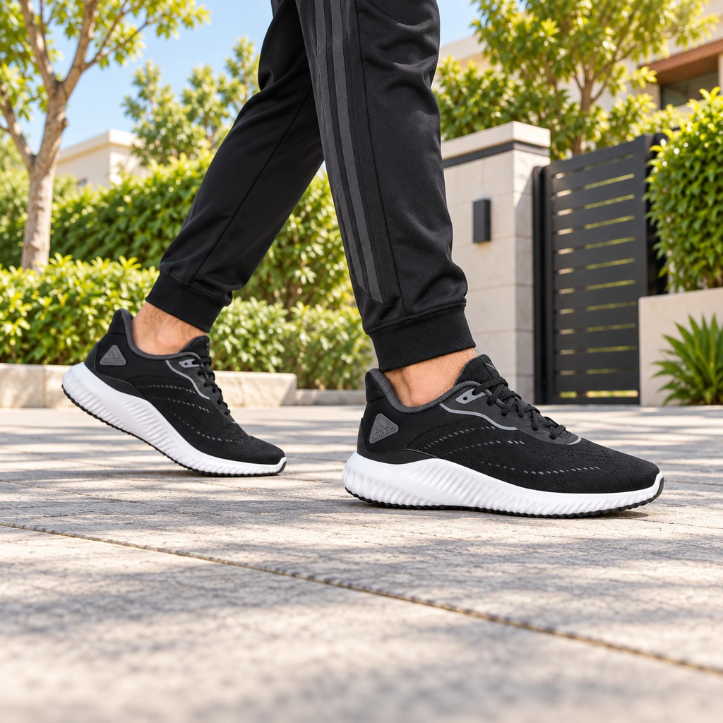 Giày Adidas Chính hãng - Alphabounce Flow Nam - Đen | JapanSport HR0607