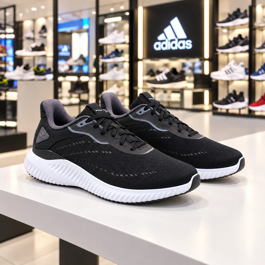 Giày Adidas Chính hãng - Alphabounce Flow Nam - Đen | JapanSport HR0607
