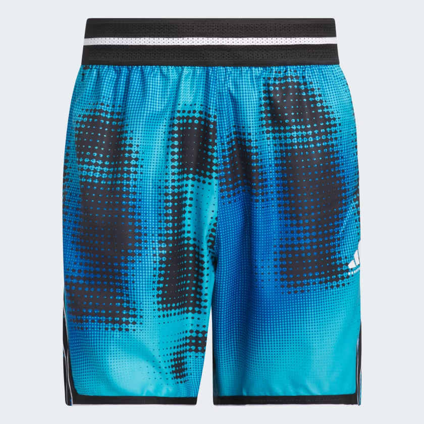 Quần Short Adidas Nam Chính Hãng - adidas Crazy Lite AOP Short - Màu Xanh | JapanSport JM6837