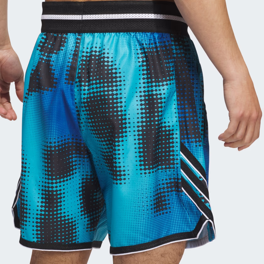 Quần Short Adidas Nam Chính Hãng - adidas Crazy Lite AOP Short - Màu Xanh | JapanSport JM6837
