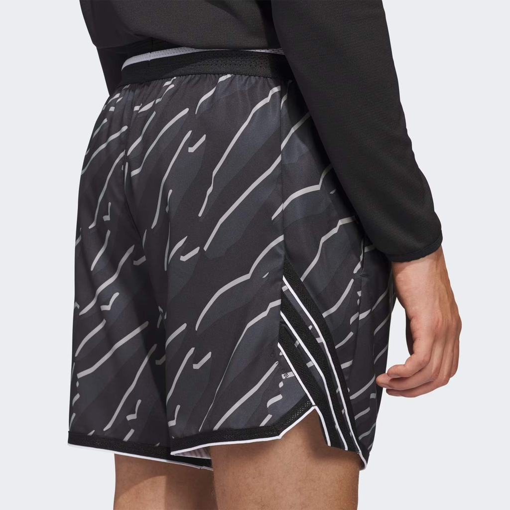Quần Short Adidas Nam Chính Hãng - Quần short Adidas Crazy Lite AOP - Màu Đen | JapanSport JZ9654