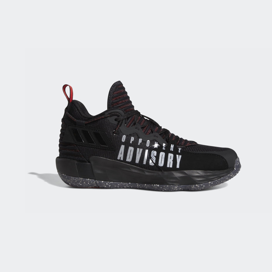 Giày Bóng rổ Adidas nam Chính hãng - Dame 7 EXTPLY: Opponent Advisory - Đen | JapanSport GV9872