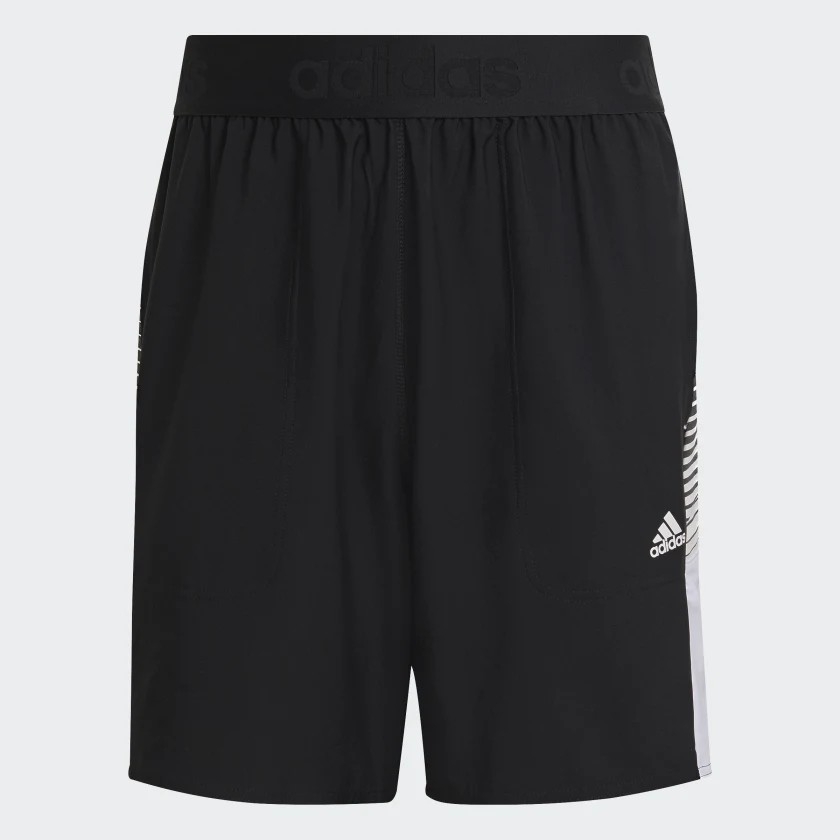 Quần Adidas Chính hãng - Designed 2 Move Activated Tech AEROREADY - Đen | JapanSport GM2098