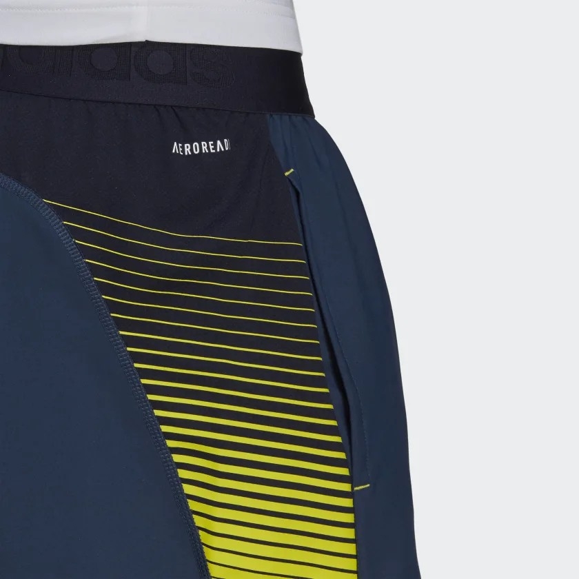 Quần Short Adidas Chính hãng - Designed 2 Move Activated Tech AEROREADY - Xanh | JapanSport GM2099