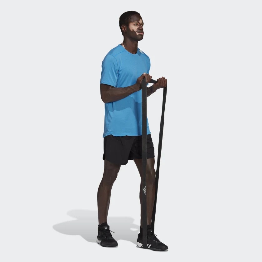 Áo Phông Adidas Nam Chính Hãng - DESIGNED FOR TRAINING TEE  - Xanh | JapanSport HB9199