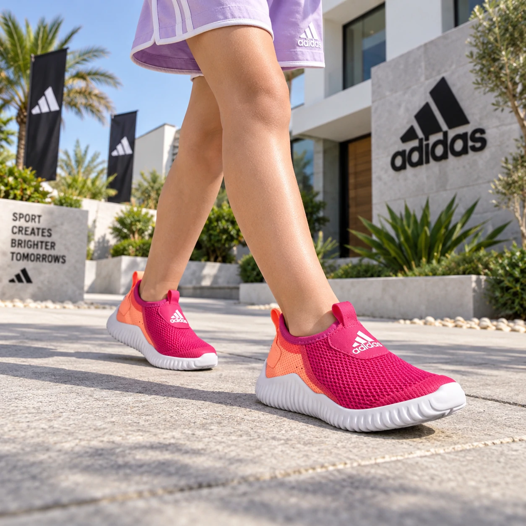 Giày Adidas Trẻ Em  Chính Hãng - EazyFlex A.RDY - Pink/Orange | JapanSport - FU7594