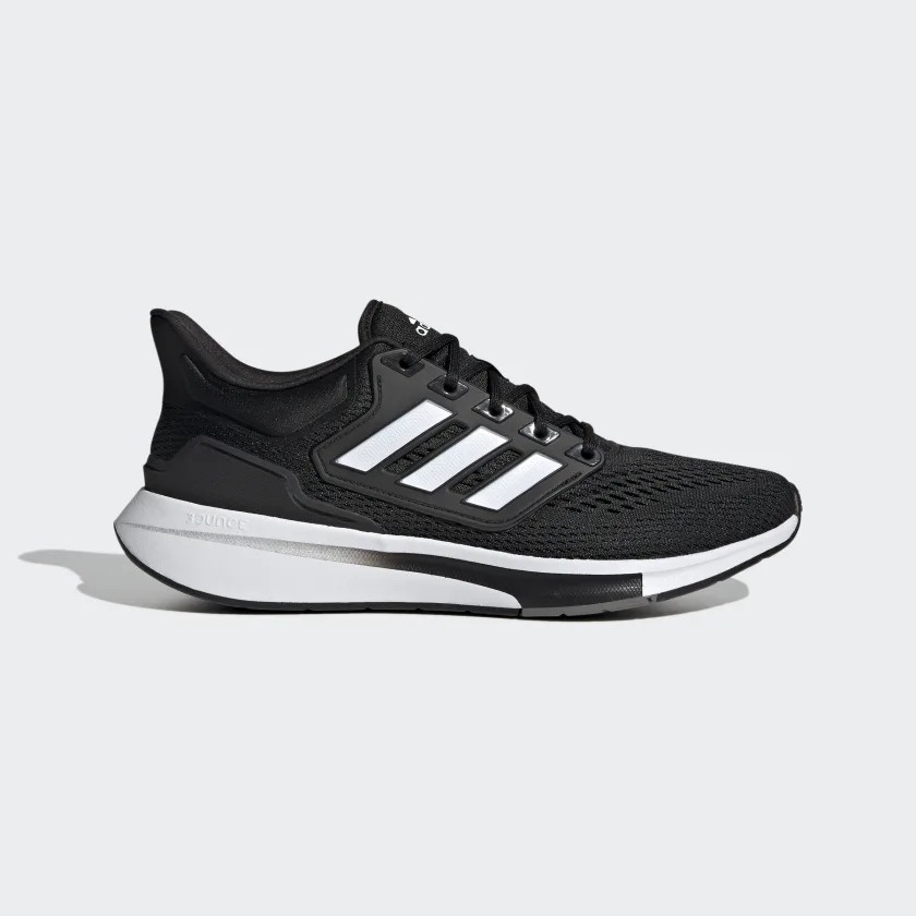 Giày chạy Adidas Chính hãng - EQ21 Run - Nam - Màu đen | JapanSport GY2190