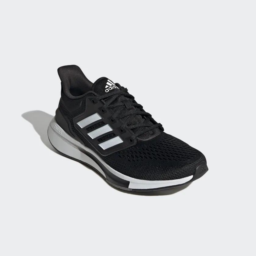 Giày chạy Adidas Chính hãng - EQ21 Run - Nam - Màu đen | JapanSport GY2190