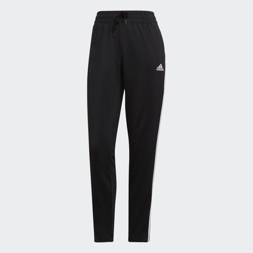 Bộ Thể Thao  Adidas Nữ Chính Hãng - Essentials 3-Stripes Track Suit - Đen | JapanSport GM5534