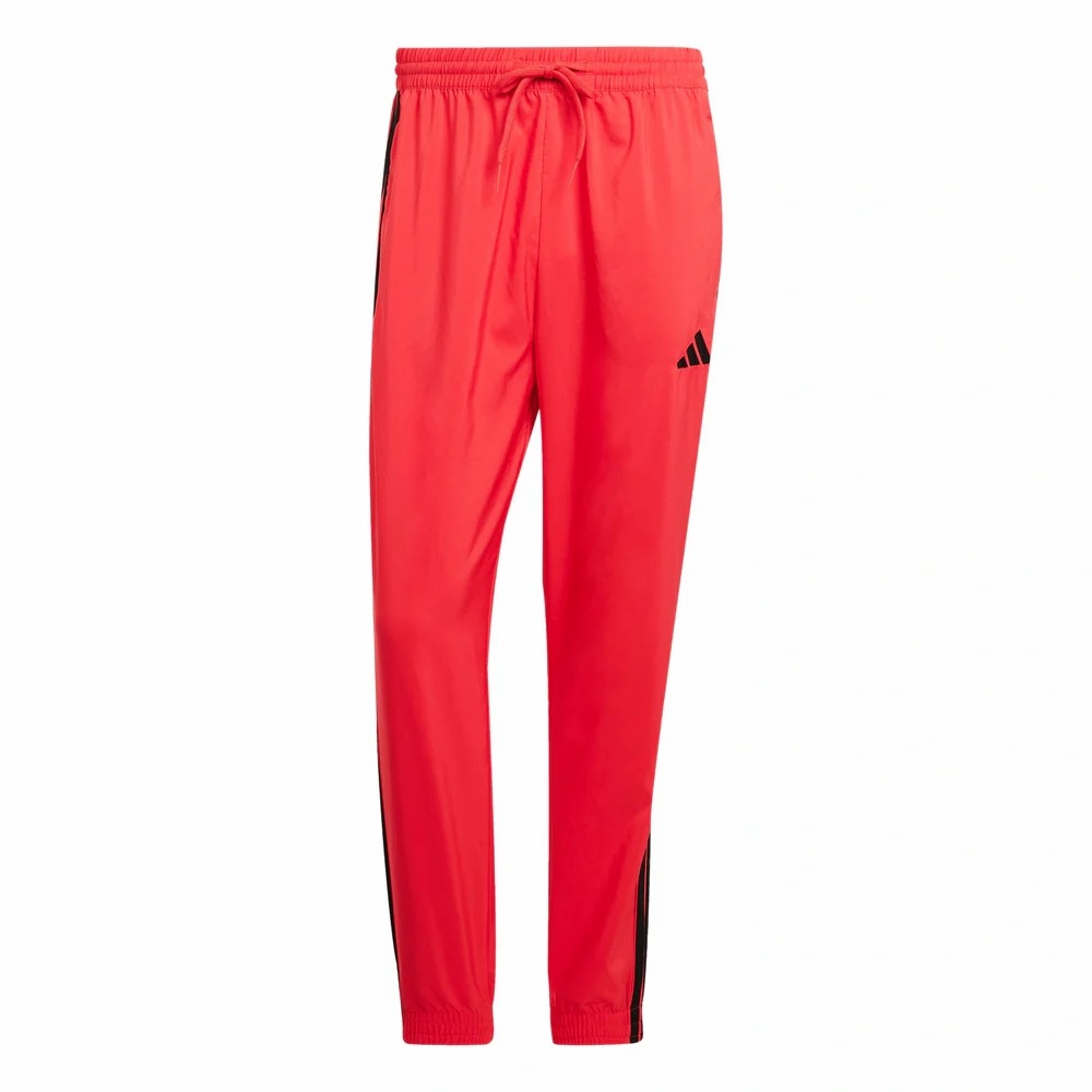Quần Dài Adidas Chính Hãng - Essentials 3-Stripes Woven Joggers - Màu đỏ | JapanSport JE6404