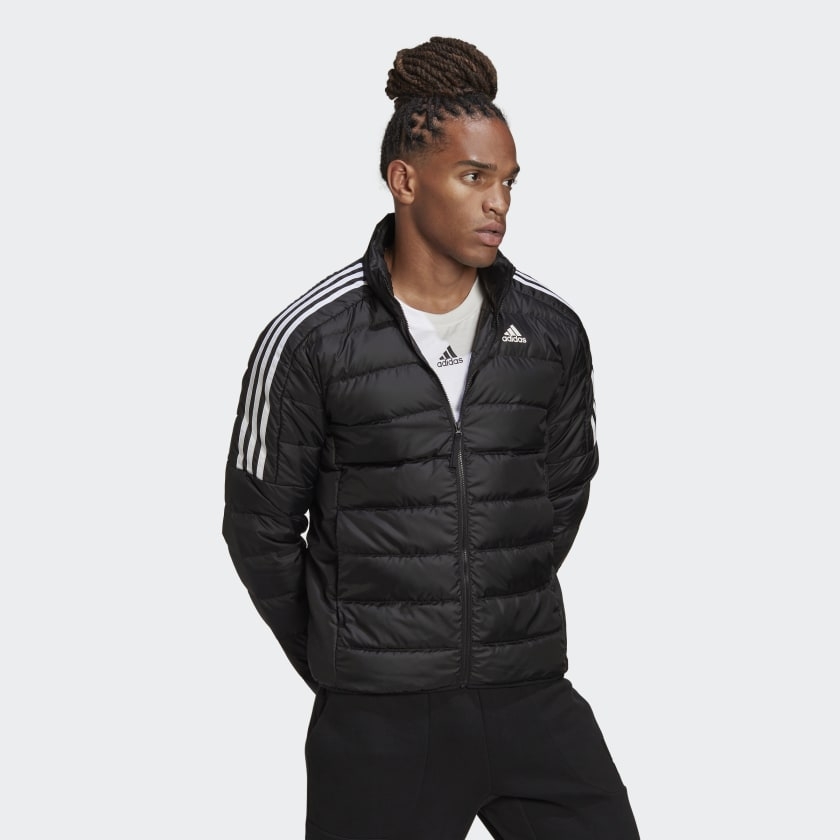 Áo Khoác Adidas Chính Hãng - ESSENTIALS DOWN - Đen - Nam | JapanSport GH4589