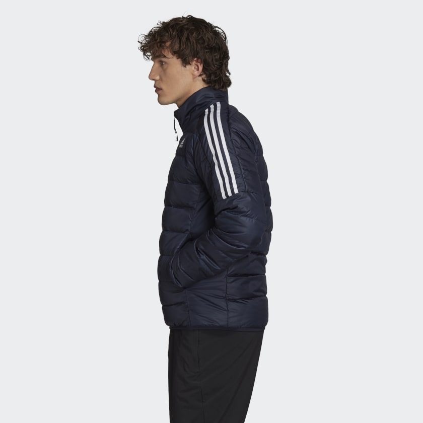 Áo Khoác Adidas Chính Hãng -  ESSENTIALS DOWN - Navy | JapanSport GH4594