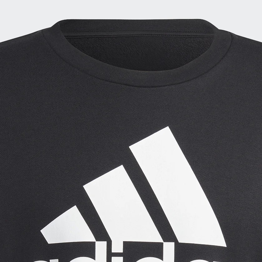 Áo Khoác Adidas Nam Chính Hãng - Essentials French Terry Big Logo Sweatshirt - Đen | JapanSport IC9324