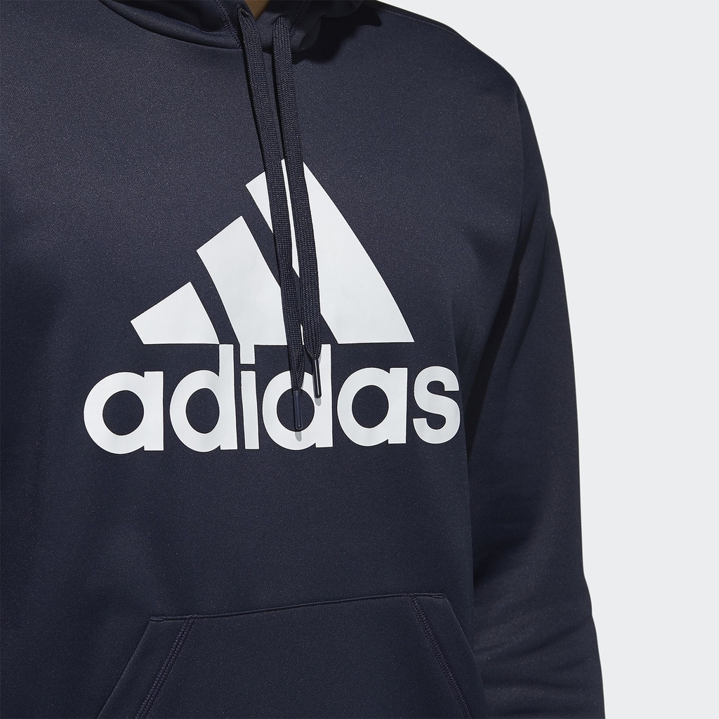 Áo Khoác Adidas Chính Hãng - Must Hub BR SW PO Sweat Hoodie - Xanh | JapanSport GE0427