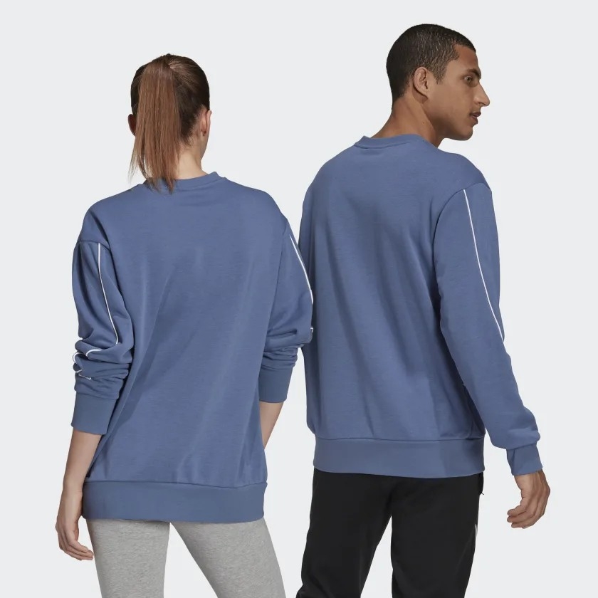 Áo dài tay nam Adidas Chính hãng - Giant Logo Sweatshirt Nam - Xanh | JapanSport GK9375