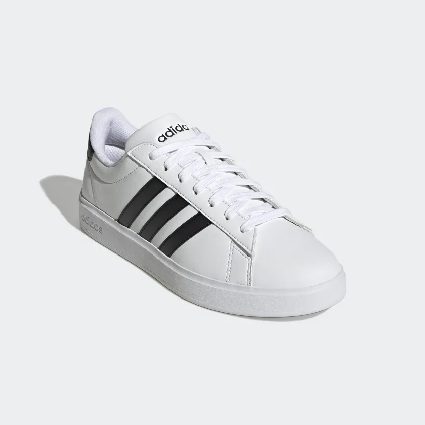 Giày Adidas Chính hãng - Grand Court Nam - Trắng/Đen | JapanSport GW9195
