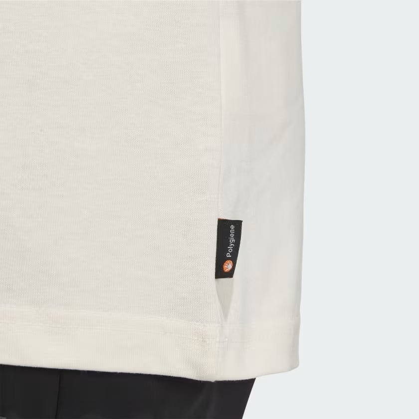 Áo Phông Adidas Nam Chính Hãng - Graphic Polygiene 230 GSM short sleeve t-shirt - Màu nâu | JapanSport IS0287