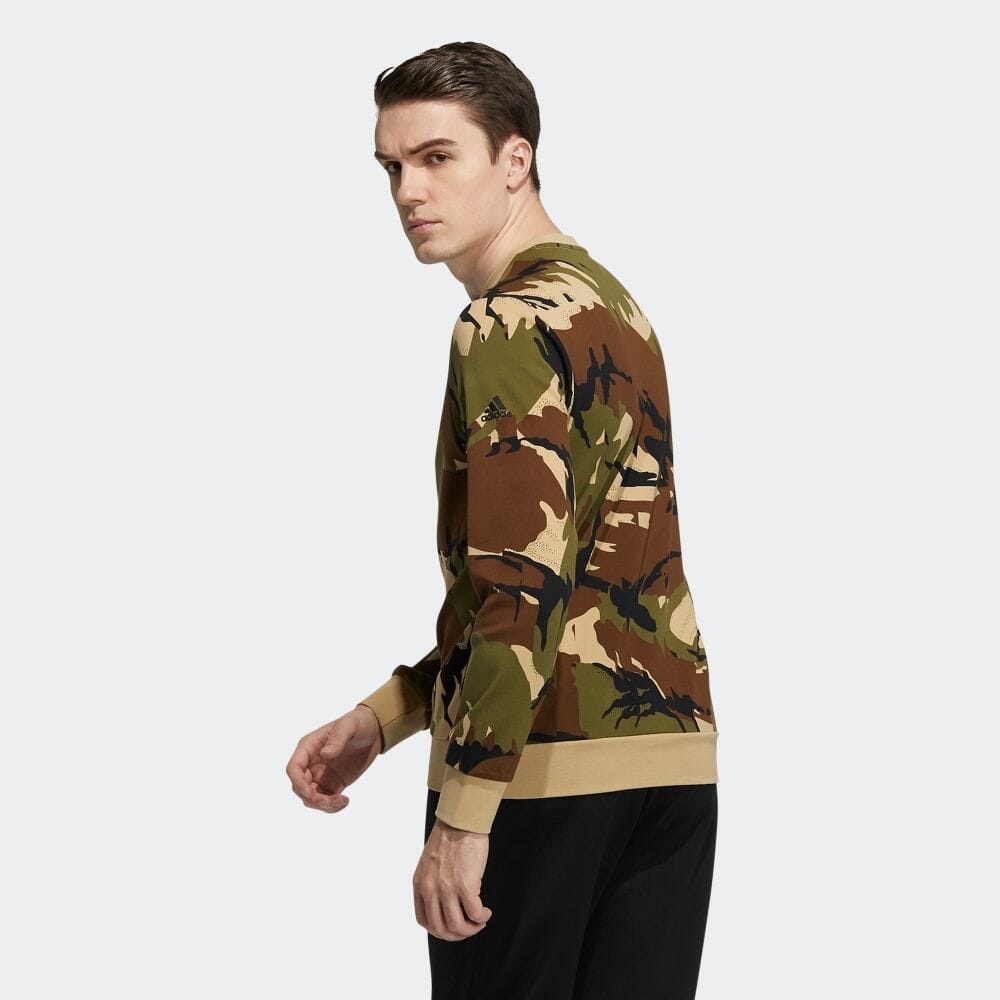 Áo dài tay nam Chính hãng - Future Icon Total Pattern Print Camo Pattern - Nam | Camo | JapanSport H39210