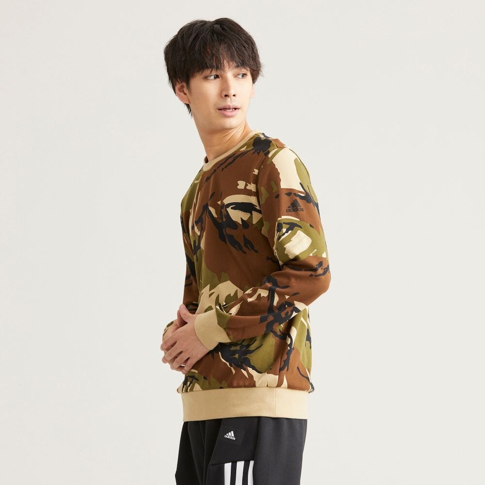 Áo dài tay nam Chính hãng - Future Icon Total Pattern Print Camo Pattern - Nam | Camo | JapanSport H39210