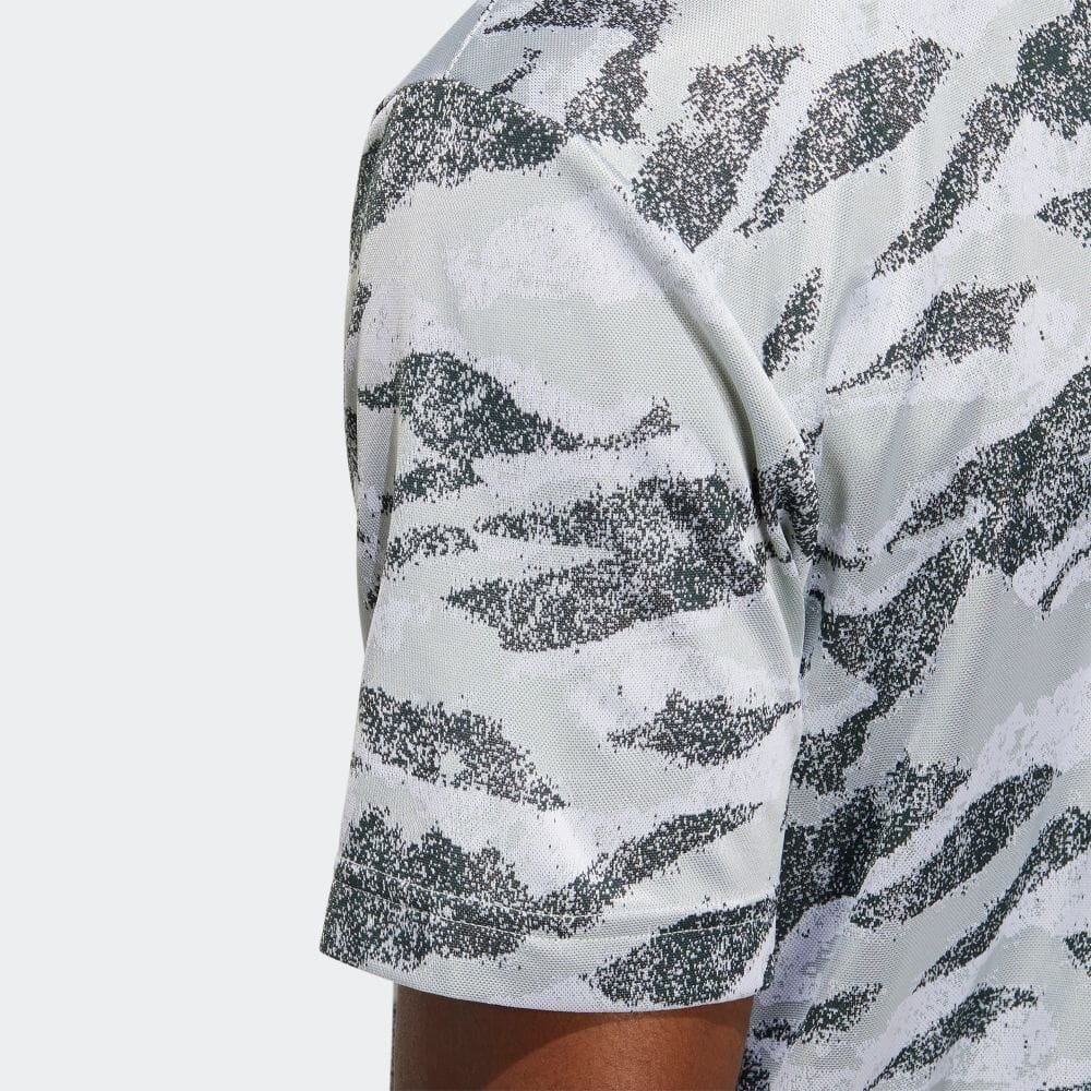 Áo Polo Adidas Nam Chính Hãng - Jacquard Shirt - Rằn ri | JapanSport HF6500