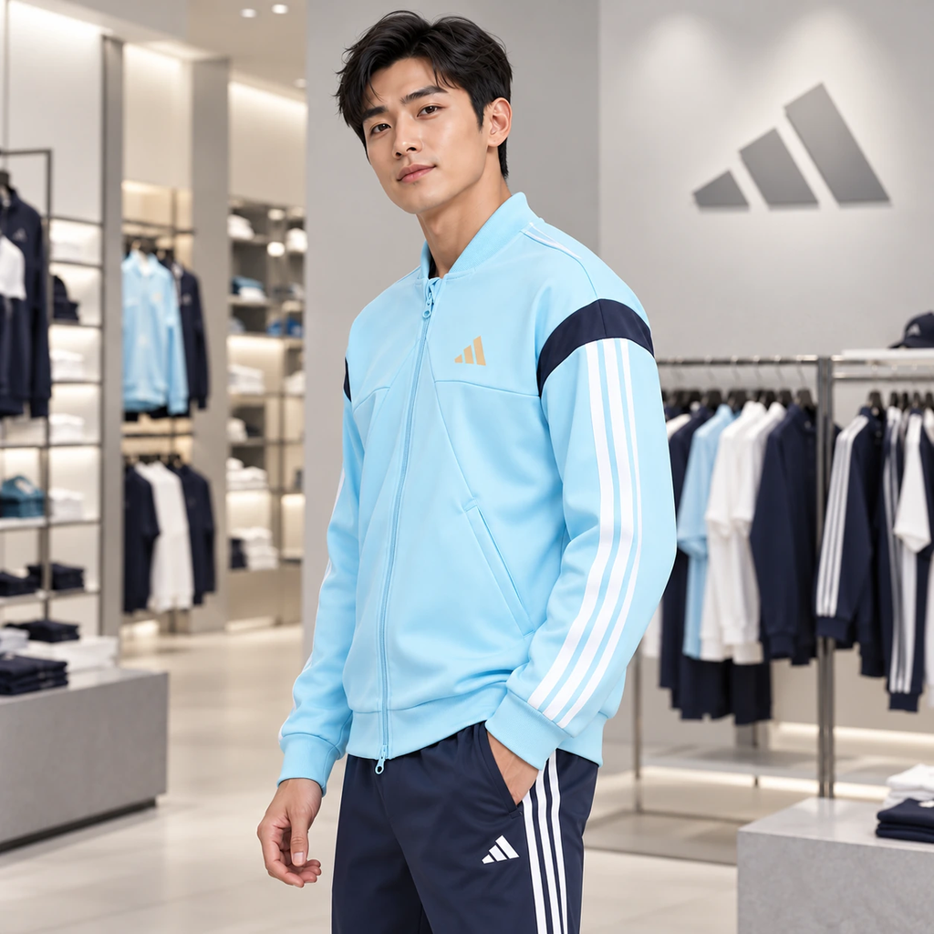Áo Khoác Adidas Nam Chính Hãng - HOUSE OF TIRO TRACKTOP - Màu Xanh | JapanSport   KH3808