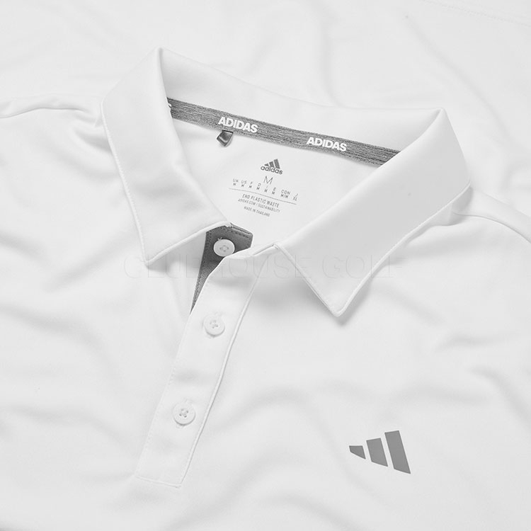 Áo Polo Adidas Nam Chính Hãng - Drive Primegreen Golf - Trắng | JapanSport IA5447