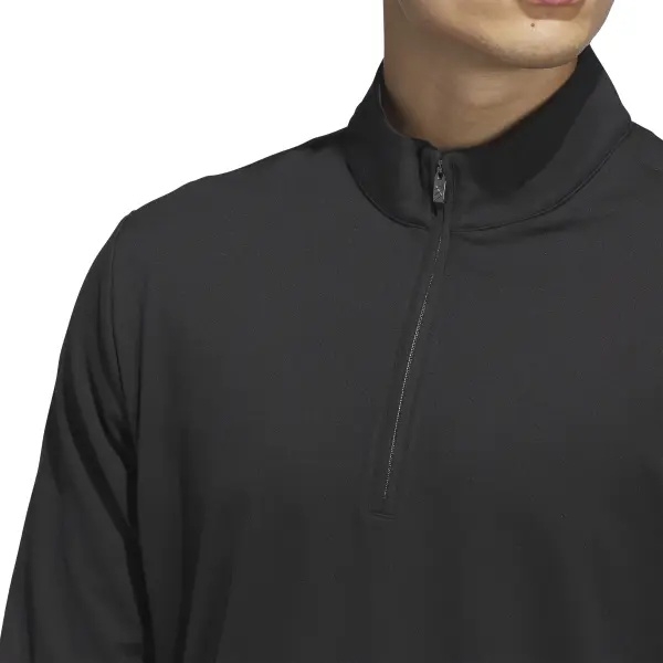 Áo Dài Tay Adidas Nam Chính Hãng - Ultimate365 Classic Quarter-Zip - Màu Đen| JapanSport JL5321