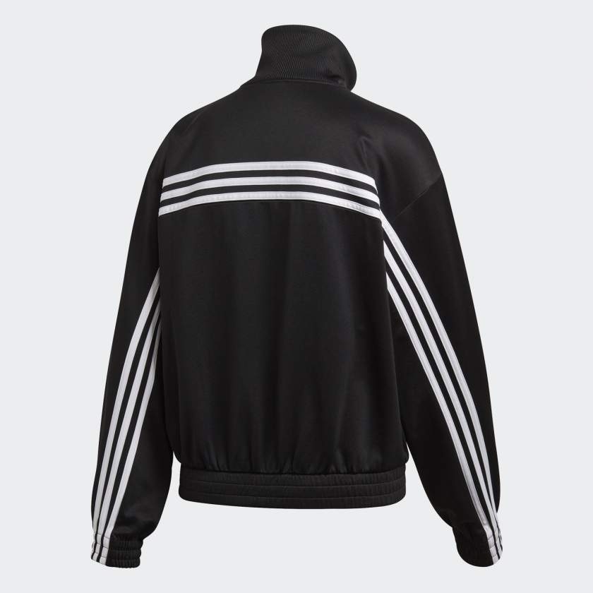 Áo Khoác Adidas nữ Chính Hãng - MUST HAVES TRACK  - Black/White | JapanSport - FR5109