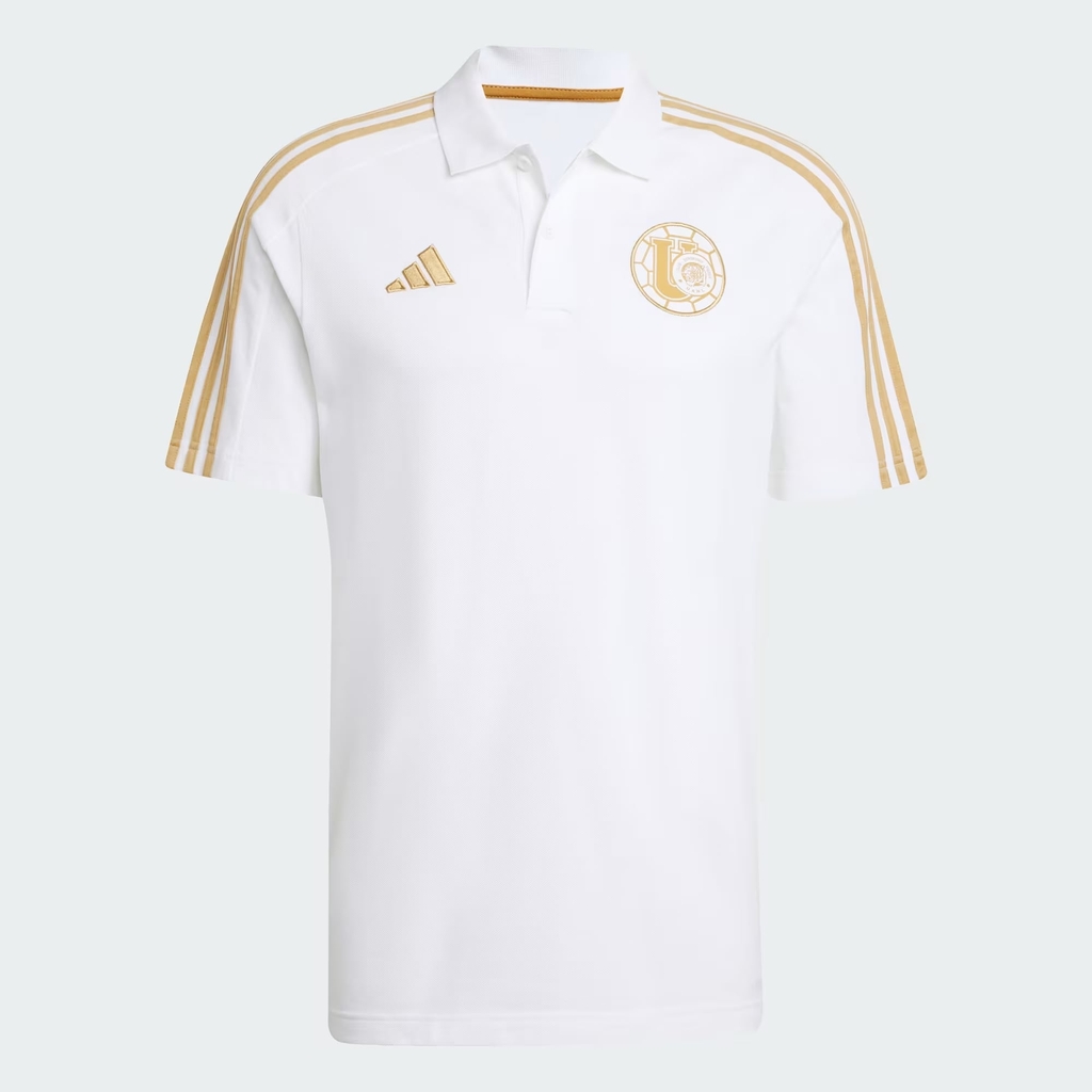 Áo Polo Adidas Nam Chính Hãng - Playera Polo Tigres UANL DNA - Màu trắng | JapanSport JI6942