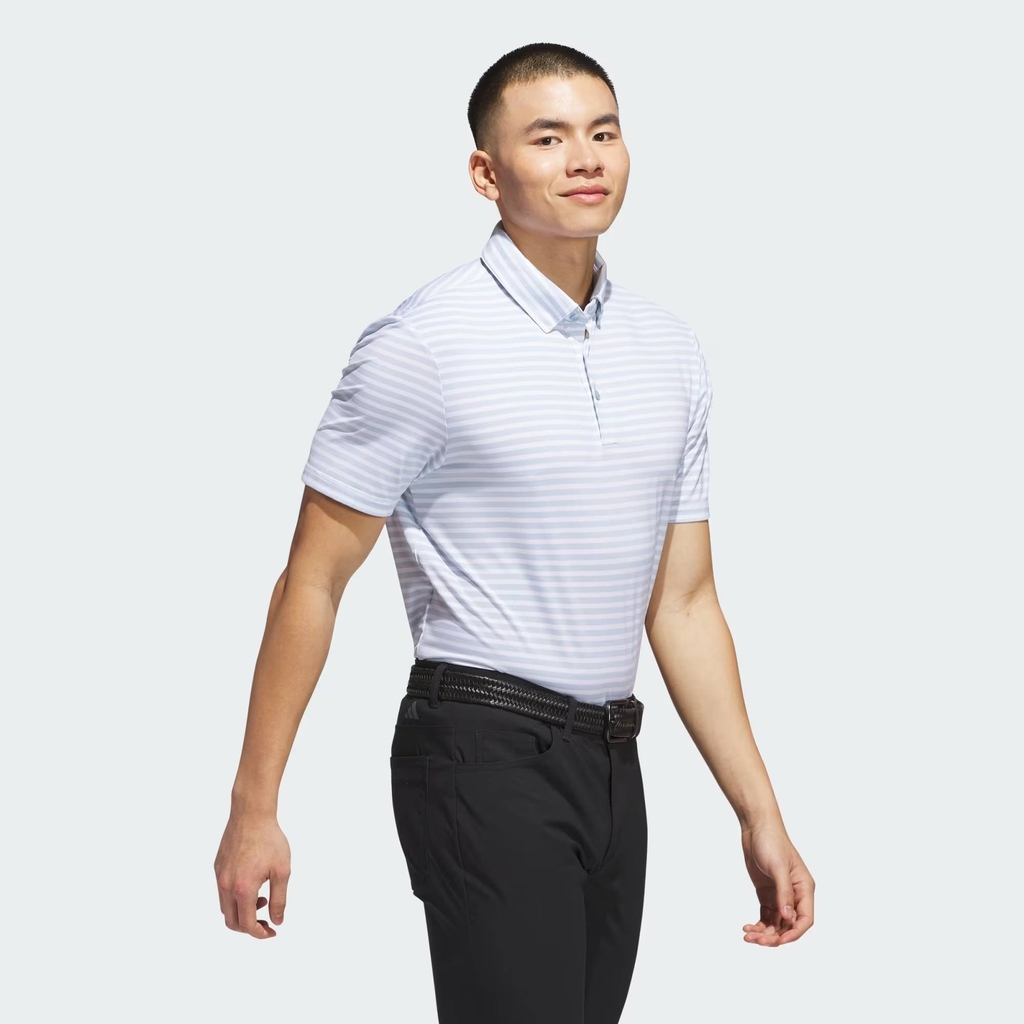 Áo Polo Adidas Nam Chính Hãng -  Polo Kẻ Sọc Ultimate365 - Màu Trắng | JapanSport JP0475