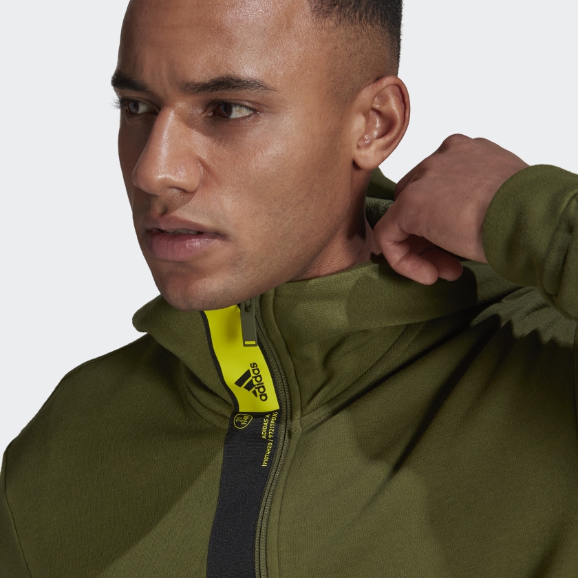 Áo Khoác Adidas Chính hãng - INNOVATION MOTION FULL-ZIP - Xanh | JapanSport GM5767