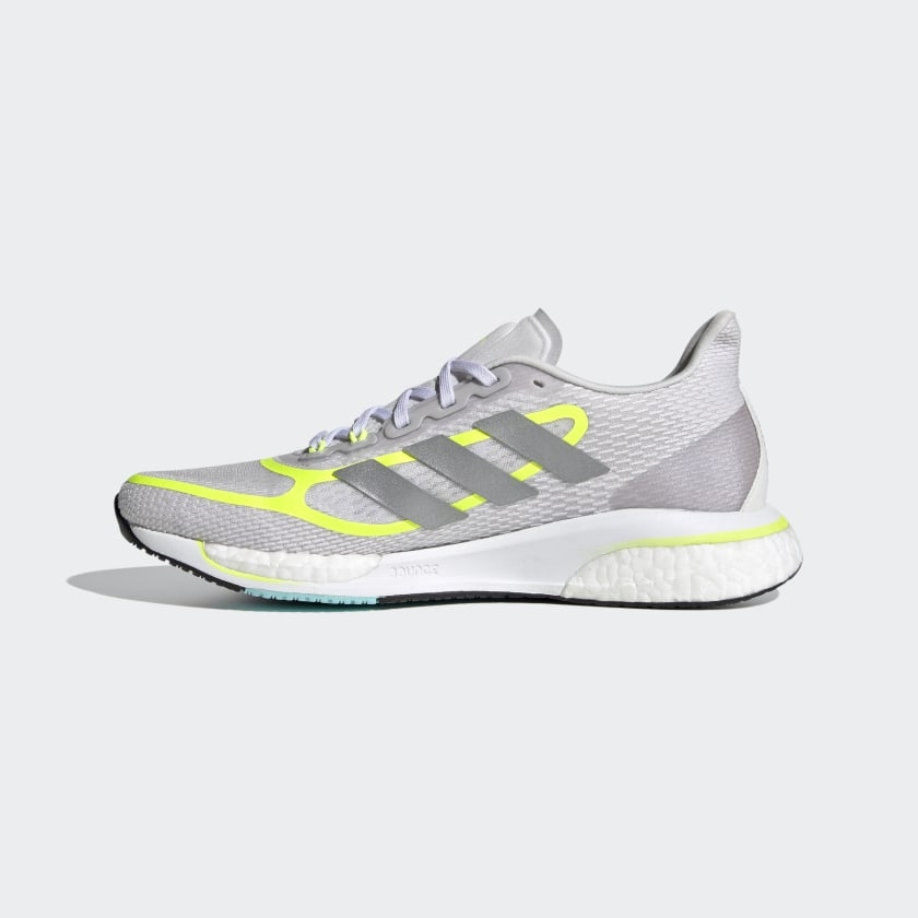 Giày chạy Adidas Nữ Chính Hãng - SUPERNOVA+ - White/SolarYellow | JapanSport - FX6699