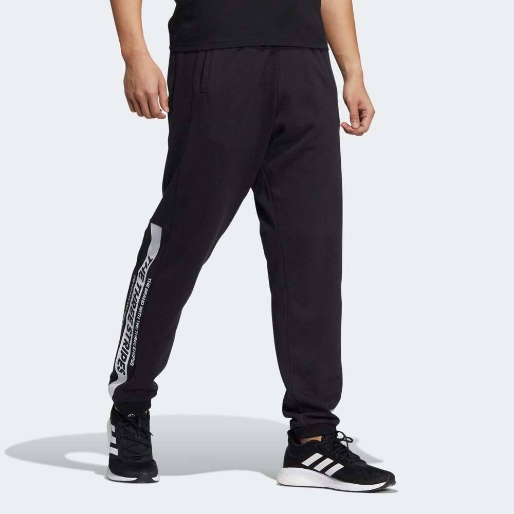 Quần Adidas Nam Chính Hãng - Sweat Pants - Đen | JapanSport HD0076