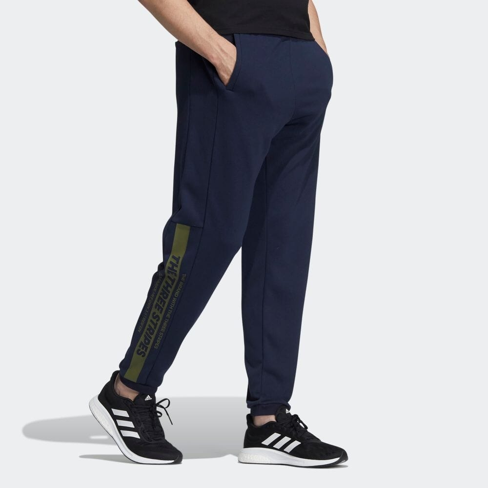 Quần Adidas Nam Chính Hãng - Sweat Pants - Navy | JapanSport HD0082