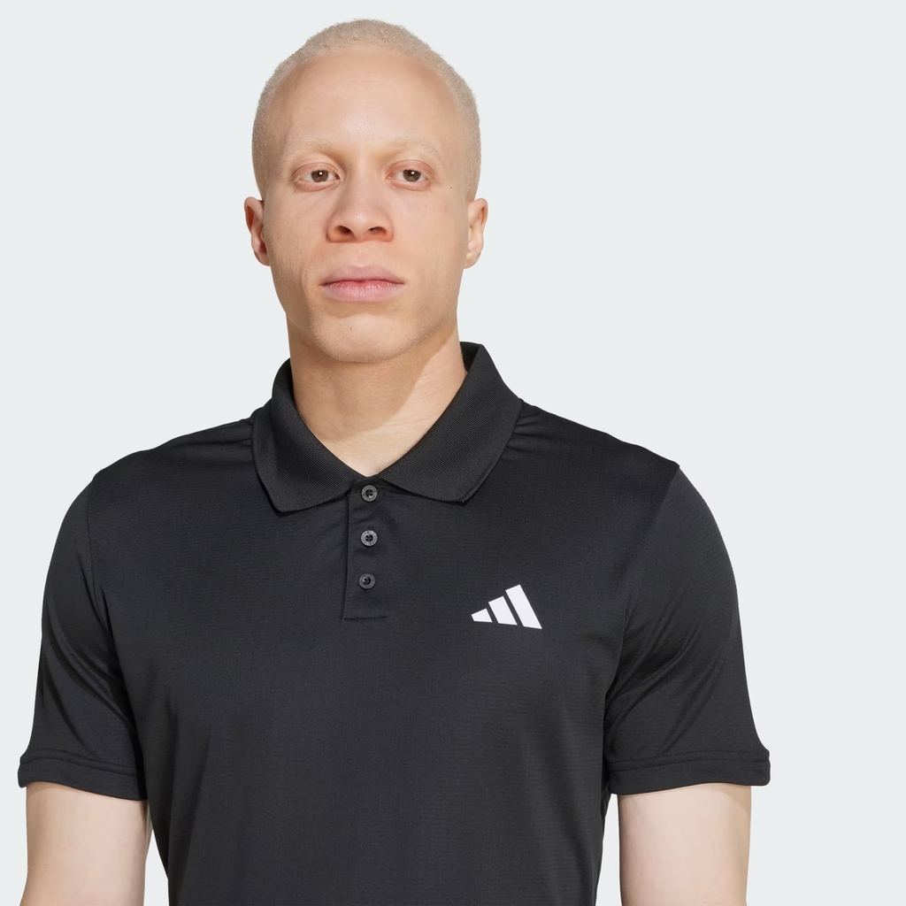 Áo Polo Adidas Nam Chính Hãng - Tennis Clima cool FreeLift Polo Shirt - Màu đen | JapanSport JH3381