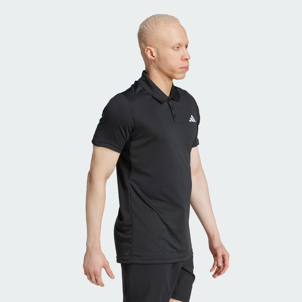 Áo Polo Adidas Nam Chính Hãng - Tennis Clima cool FreeLift Polo Shirt - Màu đen | JapanSport JH3381
