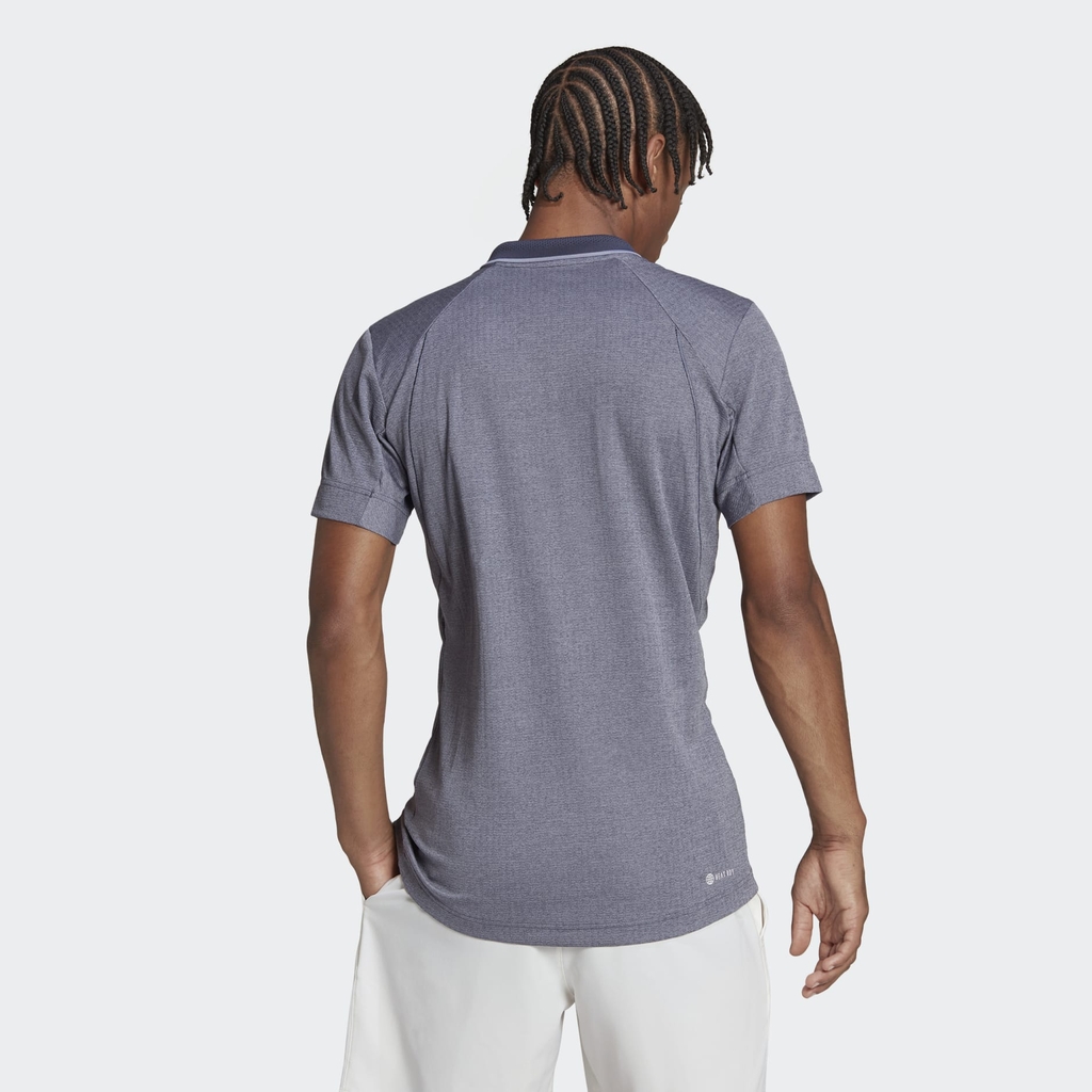 Áo Polo Adidas Chính Hãng - TENNIS FREELIFT - Xám Tím | JapanSport HS3315