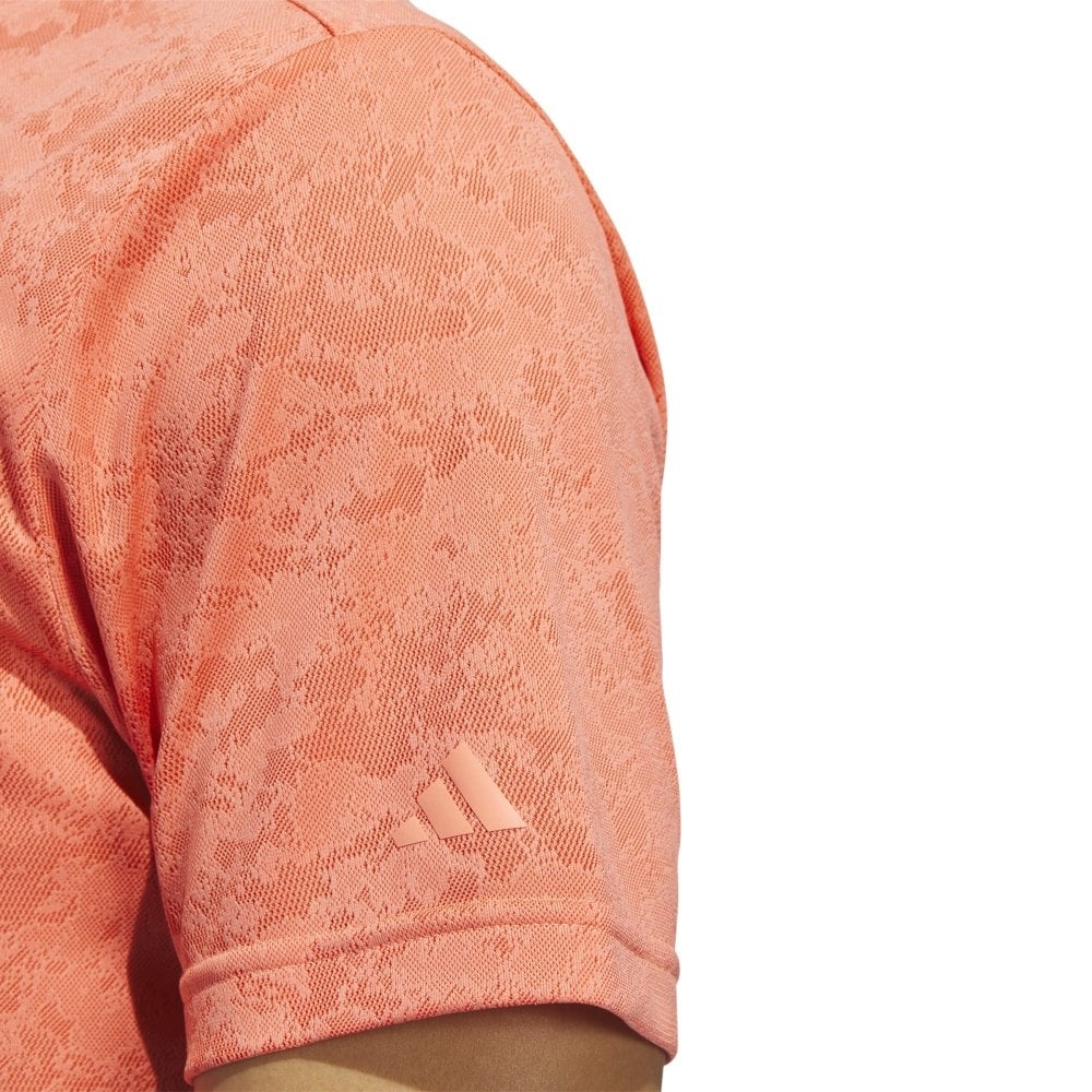 Áo Polo Adidas Chính Hãng - Textured Jacquard - Màu Cam| JapanSport HS1115