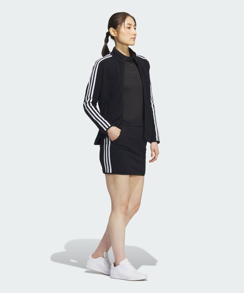 Bộ Thể Thao Golf Adidas Nữ Chính Hãng - Three Stripes Fleece Set Up - Màu Đen | JapanSport HY0910