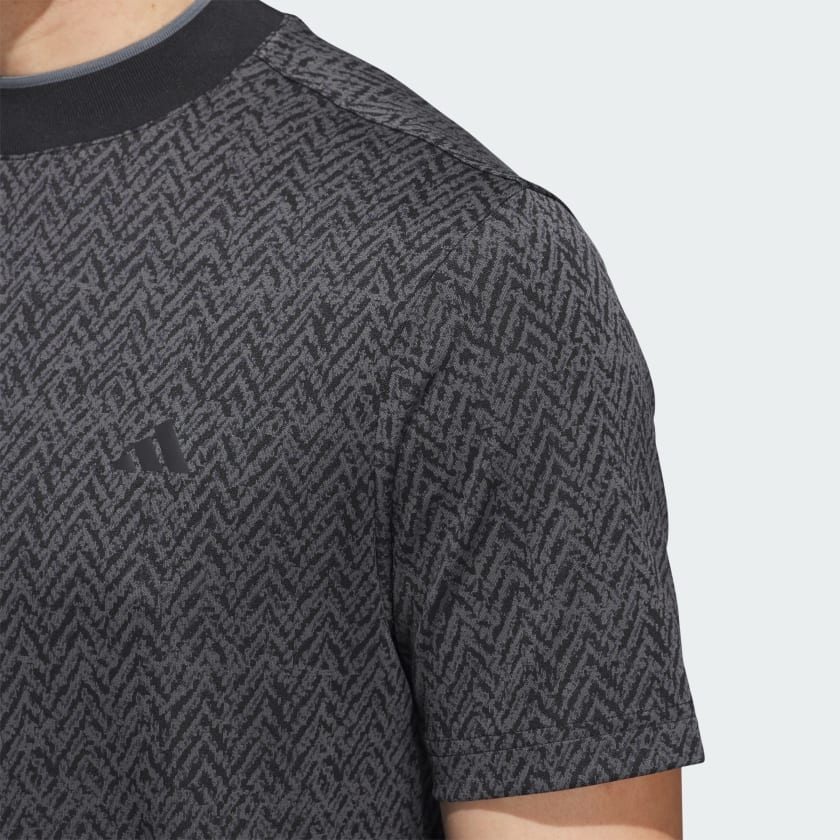 Áo Polo Adidas Nam Chính Hãng - Ultimate365 PIqué Mock Collar Polo Shirt - Màu đen | JapanSport IU4407