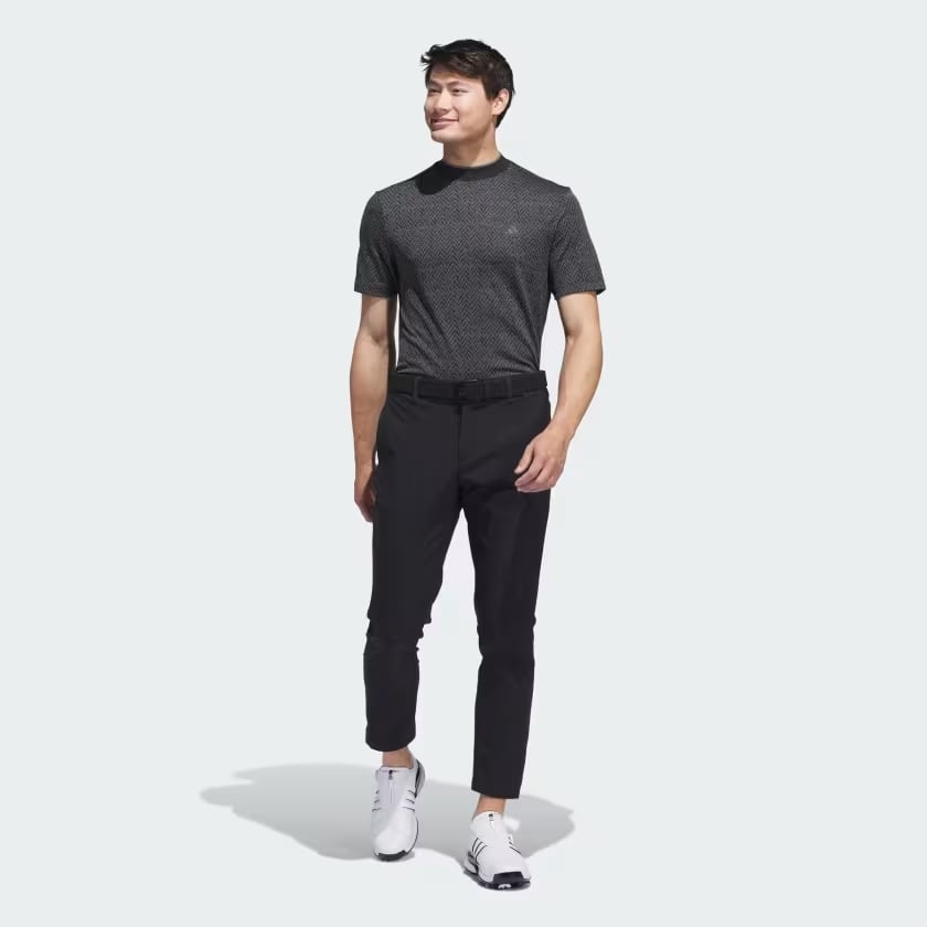 Áo Polo Adidas Nam Chính Hãng - Ultimate365 PIqué Mock Collar Polo Shirt - Màu đen | JapanSport IU4407