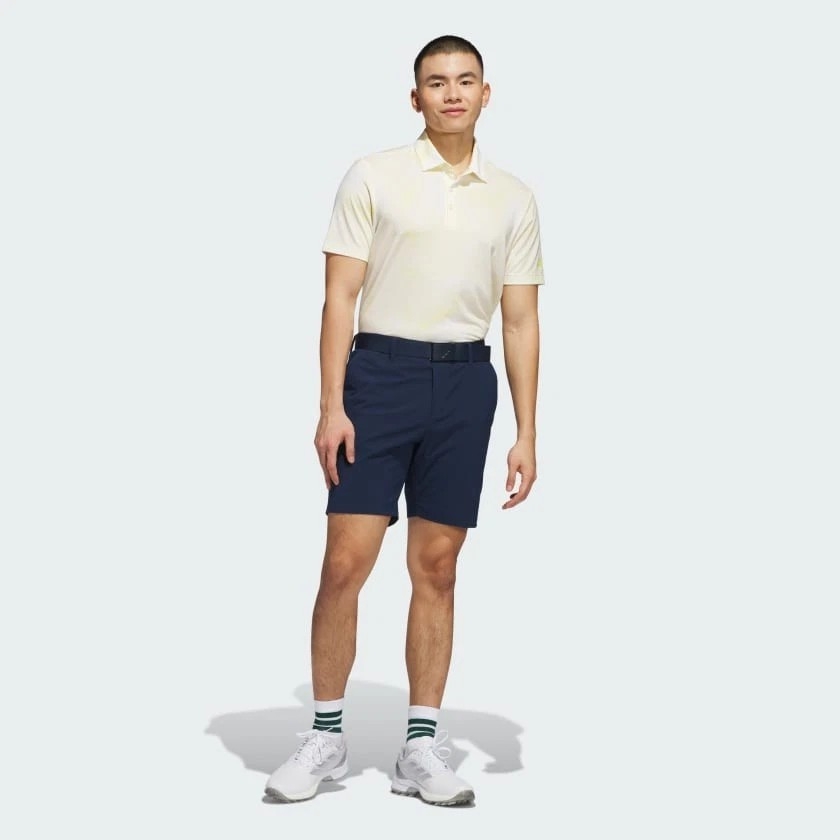 Áo Polo Adidas Nam Chính Hãng - Ultimate365 Printed Mesh Polo Shirt - Màu vàng | JapanSport JF4892