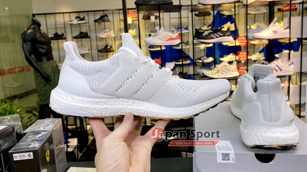 Giày Chạy Adidas Chính hãng - Ultraboost 1.0 DNA Nam - trắng | JapanSport GY9135