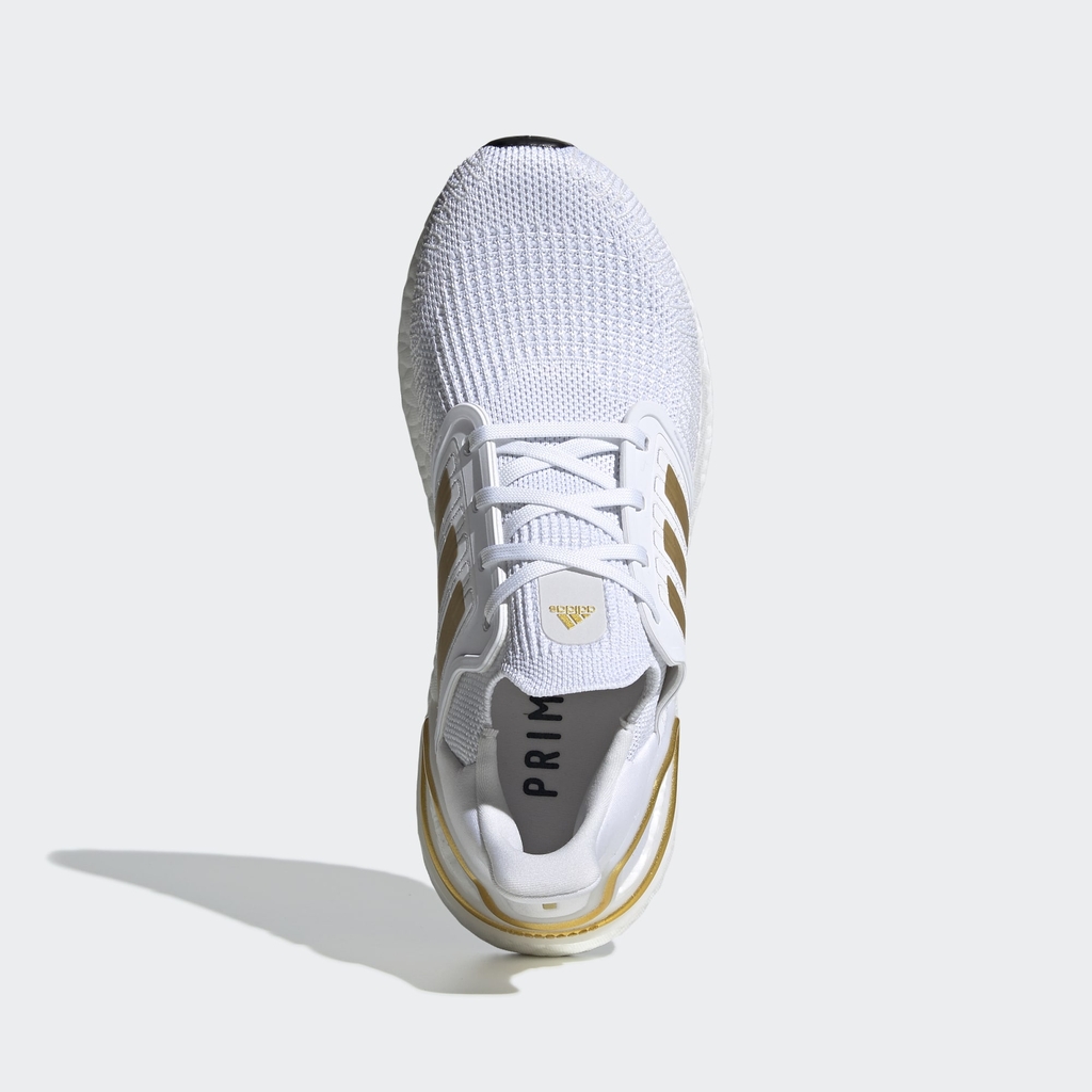 Giày chạy Adidas Chính Hãng - Ultraboost 20 - White/Gold | JapanSport - EG0727