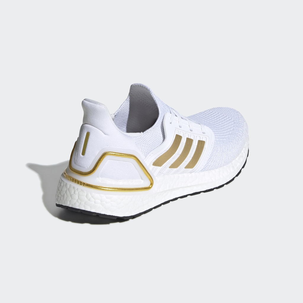 Giày chạy Adidas Chính Hãng - Ultraboost 20 - White/Gold | JapanSport - EG0727
