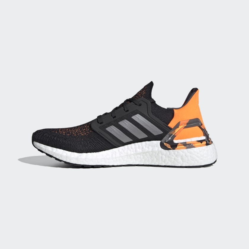 Giày chạy Adidas Chính Hãng - ULTRABOOST 20 - Black/Orange | JapanSport - FV8322
