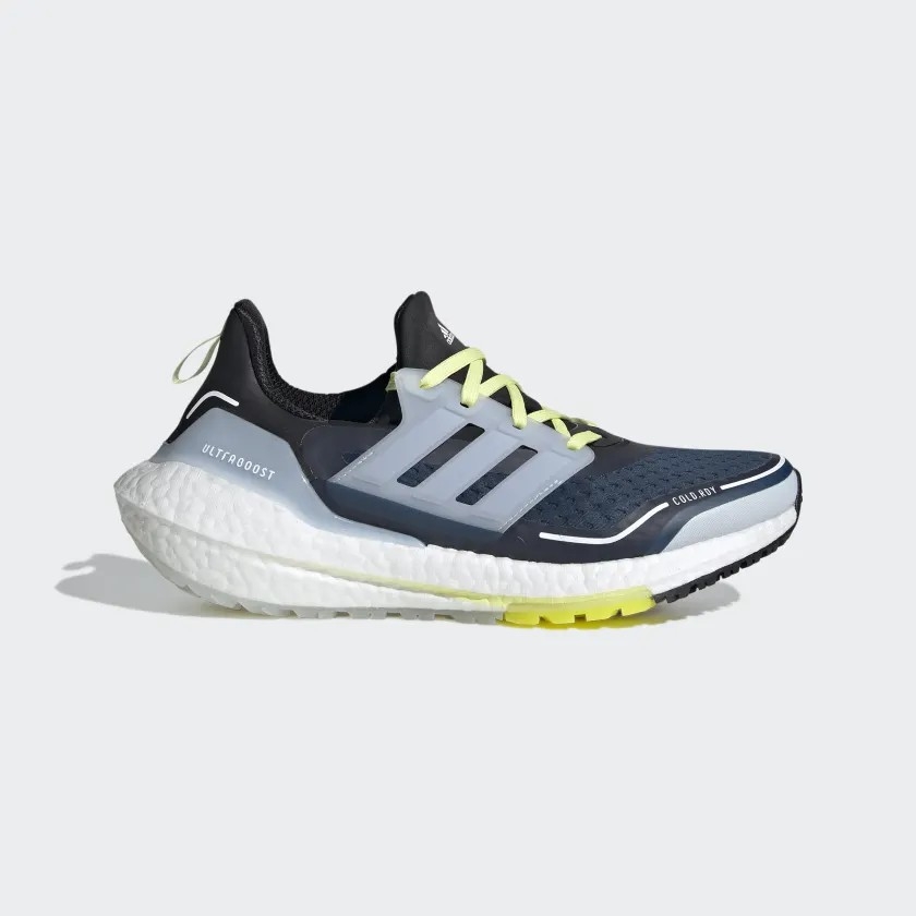 Giày chạy Adidas Chính Hãng - UltraBoost 21 COLD.RDY - Xanh | JapanSport S23754
